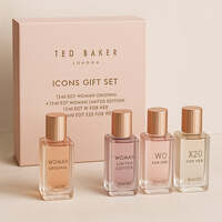 Ted Baker Icons Gift Set 15ml EDT Woman Original + 15ml EDT Woman Limited Edition + 15ml EDT W For Her + 15ml EDT X20 For Her
