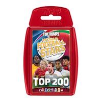 World Football Stars Top 200 Top Trumps Card Game – Chrome Red Pack