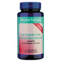 Image of Higher Nature Astaxanthin & Blackcurrant - 30 Capsules