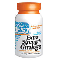 Image of Doctors Best Extra Strength Ginkgo - 120 x 120mg Vegicaps