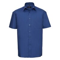 Image of Russell 937M Short sleeve 100% cotton poplin shirt