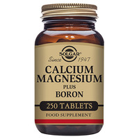Image of Solgar Calcium Magnesium plus Boron - 250 Tablets