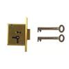 Image of D18 4 LEVER MORTICE CUPBOARD LOCK - Right hand