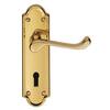 Image of ASHTEAD Lever On Plate Furniture - Lever Latch Short Plate