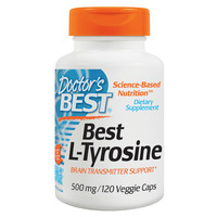 Image of Doctors Best L-Tyrosine - 120 x 500mg Capsules