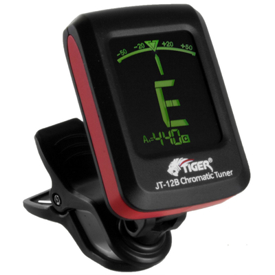Image of Tiger Chromatic Guitar Tuner - Easy to Use Clip-on Tuner