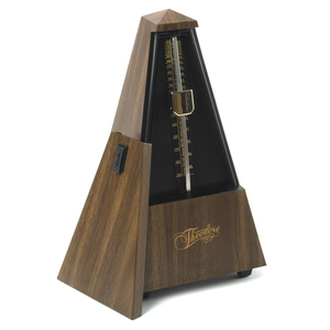 Theodore Met21 Wd Mechanical Metronome Classic Wood Effect Pyramid