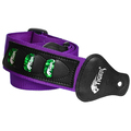 Click to view product details and reviews for Tiger Guitar Strap With Pick Holders Picks Purple.