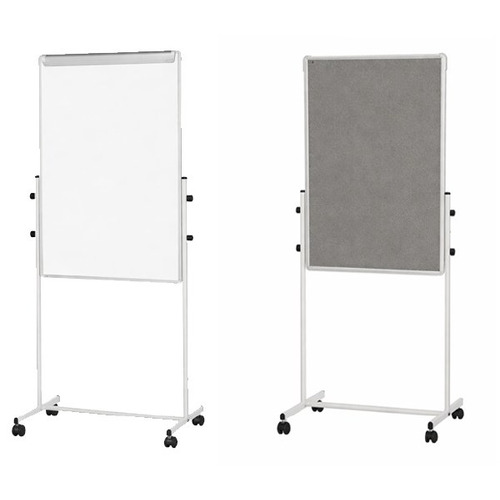 Bi-Office Duo Mobile Easel 1200 x 700mm