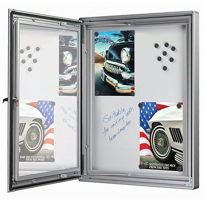 IP56 Outdoor Lockable Whiteboards