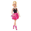Barbie Fashionistas Party Glam Doll Barbie Black/pink Dress