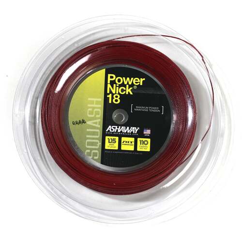 Ashaway PowerNick 18 Squash String - 110m Reel