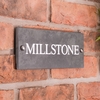 Image of Smooth Slate House Sign - 25.5 x 10cm