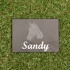 Image of Small Slate Pet Photo Plaque