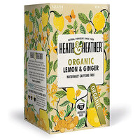 Image of Heath & Heather Organic Lemon & Ginger - 20 Teabags