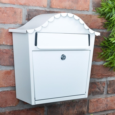 London White Letterbox - not personalised