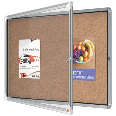 Nobo 1915326 Premium Plus Lockable Noticeboard