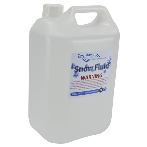 Snow Fluid 5L High Grade Formula for Use in Snow and Foam Effect Machines