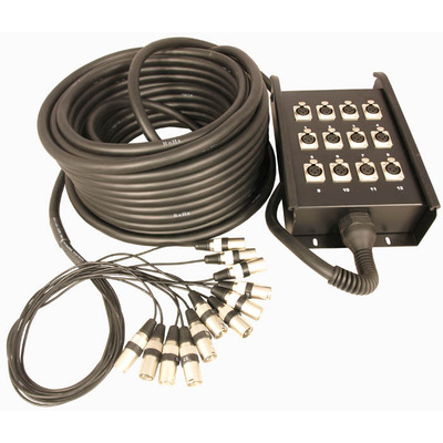 Cobra 12 Inputs Stage Box Snake (INPUTS Only) 30m