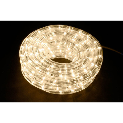 Warm White LED Rope Light 10 Metres