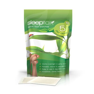 Sleeptox Detox Foot Patches - 10 Patches (1 Pack)