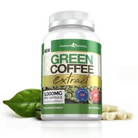 Image of Green Coffee Bean Extract 5,000mg - 60 Capsules