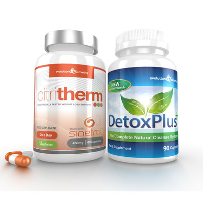 CitriTherm Fat Burner with DetoxPlus Combo - 1 Month Supply