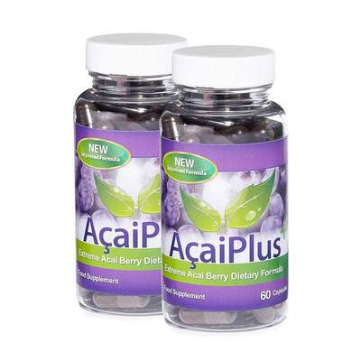 Acai Plus Extreme Acai Berry Complex - 2 Month Supply (120 Capsules)