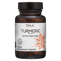 Image of TAKA Turmeric Organic Turmeric with Black Pepper Extract - 120 Capsules