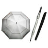 Clicgear Umbrella - Silver at Sweatband.com