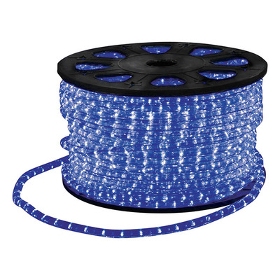 LED Rope Light with Wiring Accessories 45m Blue