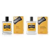Image of Proraso Wood and Spice Cologne and Aftershave Balm Twin Pack 2 x 100ml