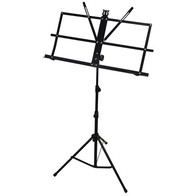 Image of Cobra Stands Fully Adjustable Compact Folding Sheet Music Stand with Storage Bag