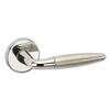 Image of ASEC URBAN Los Angeles Round Rose Latch Furniture - Polished Nickel (Visi)