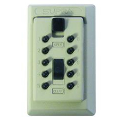 SUPRA 001409 Key Safe Complete With Cover - GRY Boxed