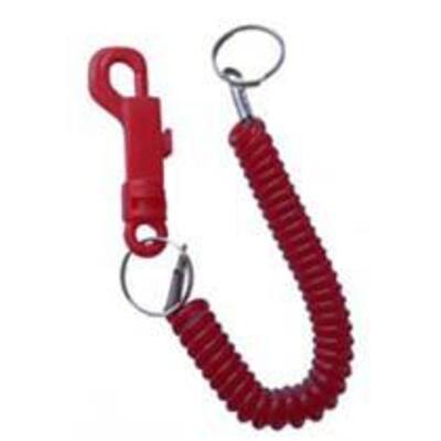 ASEC Spiral Key Ring - Bright Colours