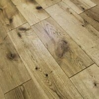 Milano Engineered Natural Oak Rustic Aged Brushed and Oiled 125mm x 14/3mm Wood Flooring