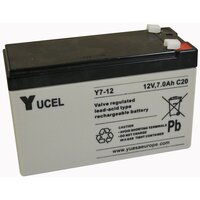 Image of Yucel 12v Replacement AGM Batteries for Fire Drake Energisers - 7 Ah (HLS34)