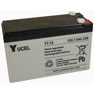 Yucel 12v Replacement AGM Batteries for Fire Drake Energisers - 7 Ah (HLS34)