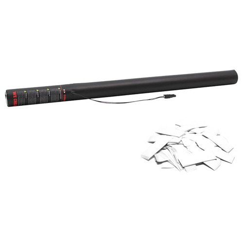 Electric Confetti Cannon 80cm White