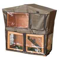 Two Storey Pet Hutch and Play Area Cover