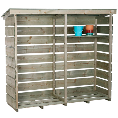 FSC&#174; Mixed Wooden Large Log Store