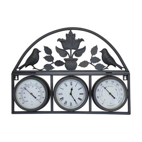 Rutland Outdoor Triple Faced Wall Clock