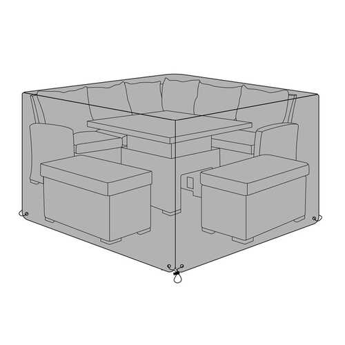 Large Rectangular Furniture Cover - Black