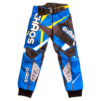 Image of Chaos Kids Off Road Motocross Trousers Blue