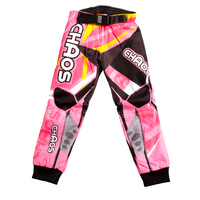 Image of Chaos Kids Off Road Motocross Trousers Pink