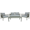 Image of FSC&#174; Certified Acacia White Washed Lounge Set