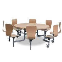 Image of 8 Seat Primo Round Mobile Folding Table