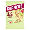Image of Corners - Pop Veggie Crisps - Chickpea, Beetroot & Pea - Sea Salt (85g)