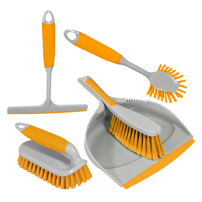 Cleaning Set - 5 Piece - Yellow